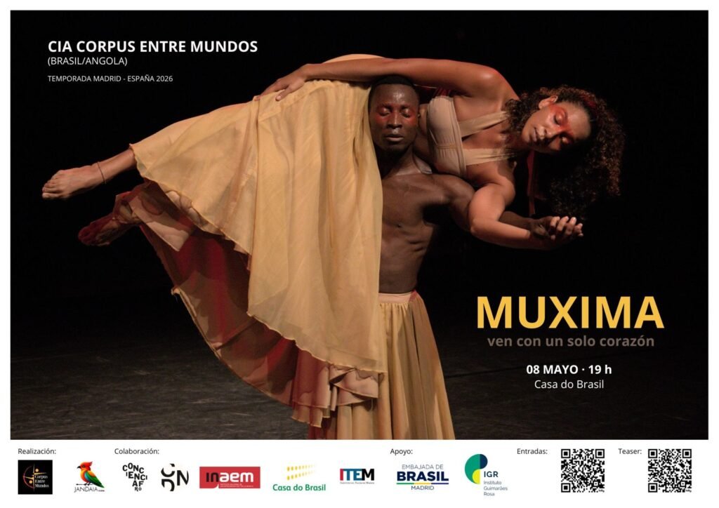 Producción y Distribución Cartel de Muxima, de la Cía. Corpus Entre Mundos, Madrid 2026